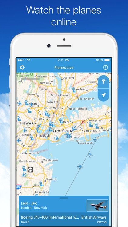 Planes Live - Flight Status Tracker and Radar screenshot-0