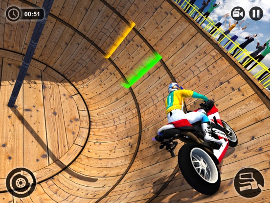 Screenshot #5 pour Well Of Death Bike Rider - Motorbike Stunts Racing