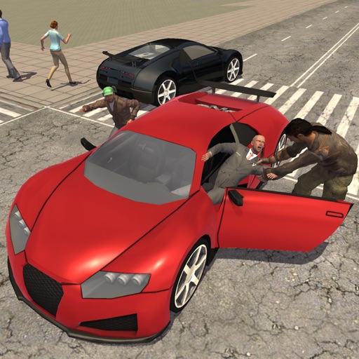 Real Gangster Crime Simulator 3D: Escape City Cops icon