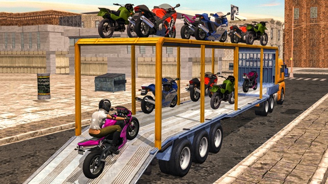 MoterBike Transporter Simulator