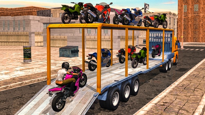 MoterBike Transporter Simulator