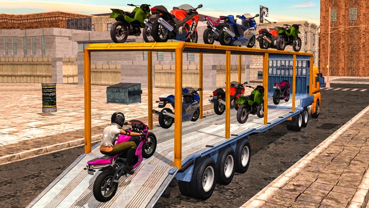 MoterBike Transporter Simulator