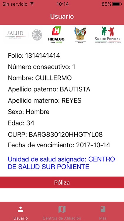 Seguro Popular Hidalgo