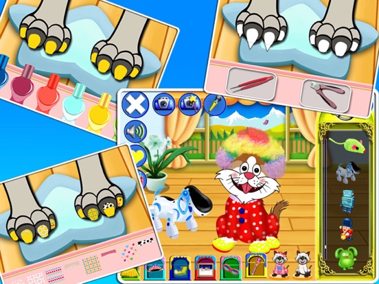 Amazing Cats- Pet Bath, Dress Up Games for girls iPad screenshot