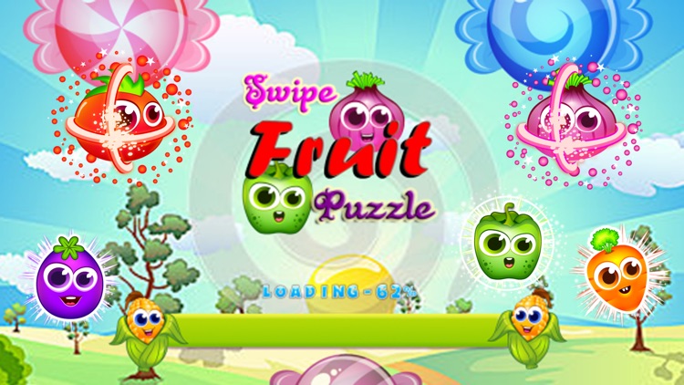 Swipe Fruit Puzzle!