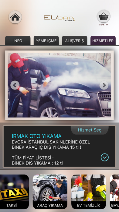 Evora İstanbul screenshot