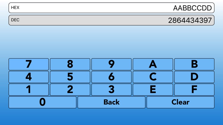 Decimal To Hex Converter