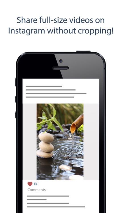 Square Video + Crop Resize Fit Zoom & Rotate Vids screenshot-3