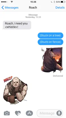Captura 2 The Witcher Stickers iphone