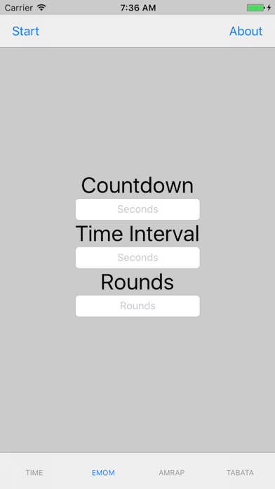 Screenshot #2 pour Wod Timer - Simple