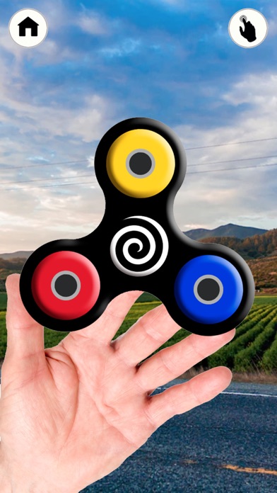 Screenshot #1 pour simulateur Fidget main spinner - jeu de jouet de r