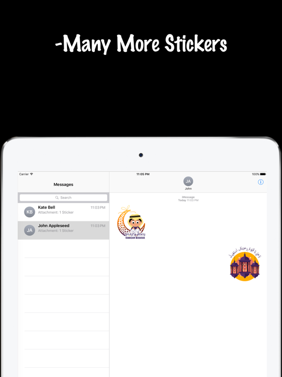 Screenshot #5 pour Muslim Greetings - Stickers