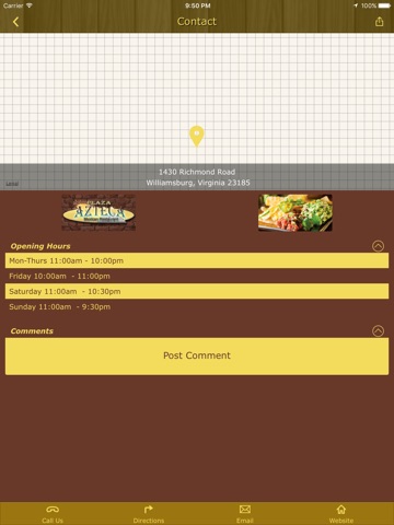 Plaza Azteca Mexican Restaurants - Williamsburg screenshot 3