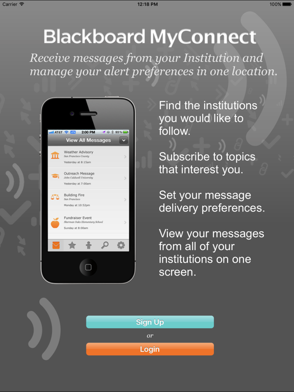 Screenshot #4 pour Blackboard MyConnect