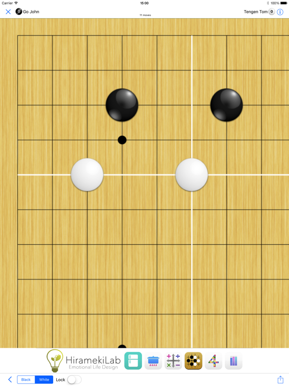 Real Go Board iPad screenshot