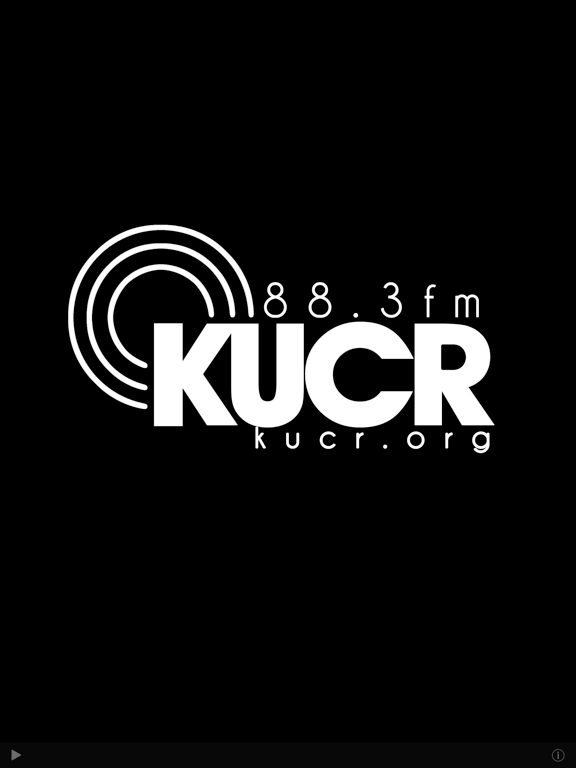 KUCR iPad screenshot 1 - Music app