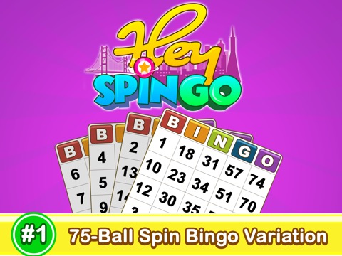 Hey SpinGo™: 75 Ball Spin Bingo Gameのおすすめ画像1