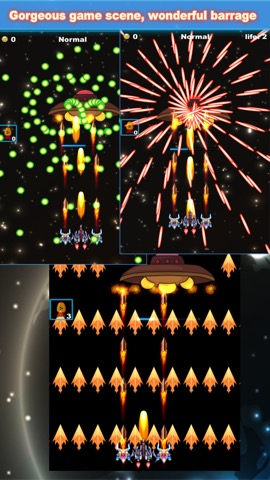 Space Shooting -- bullet hell games STGのおすすめ画像3