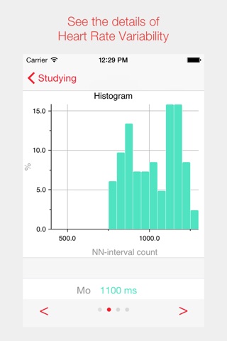 CardioMood - heart rate variability expert tool screenshot 2