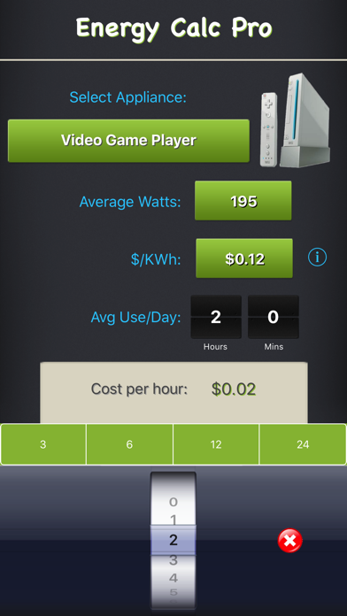 Energy Calc Pro - Appliance Energy Cost Calculatorのおすすめ画像4