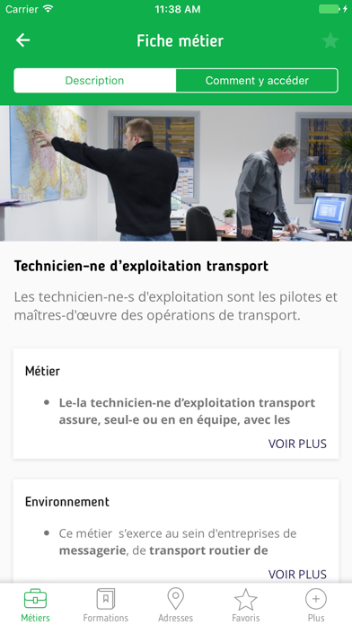 Screenshot #1 pour Choisis ton avenir