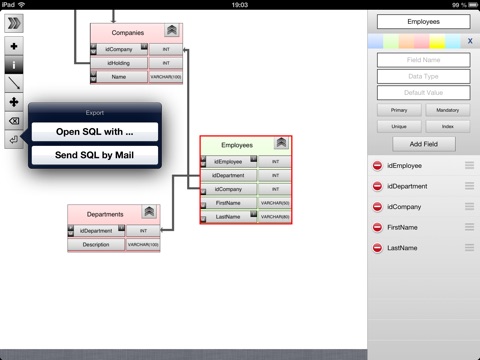 DB Designer screenshot 3