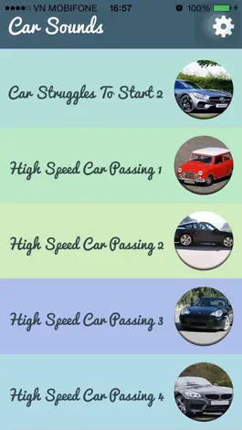 Game screenshot Best HD Car Sounds - Car Acceleration,engine start apk