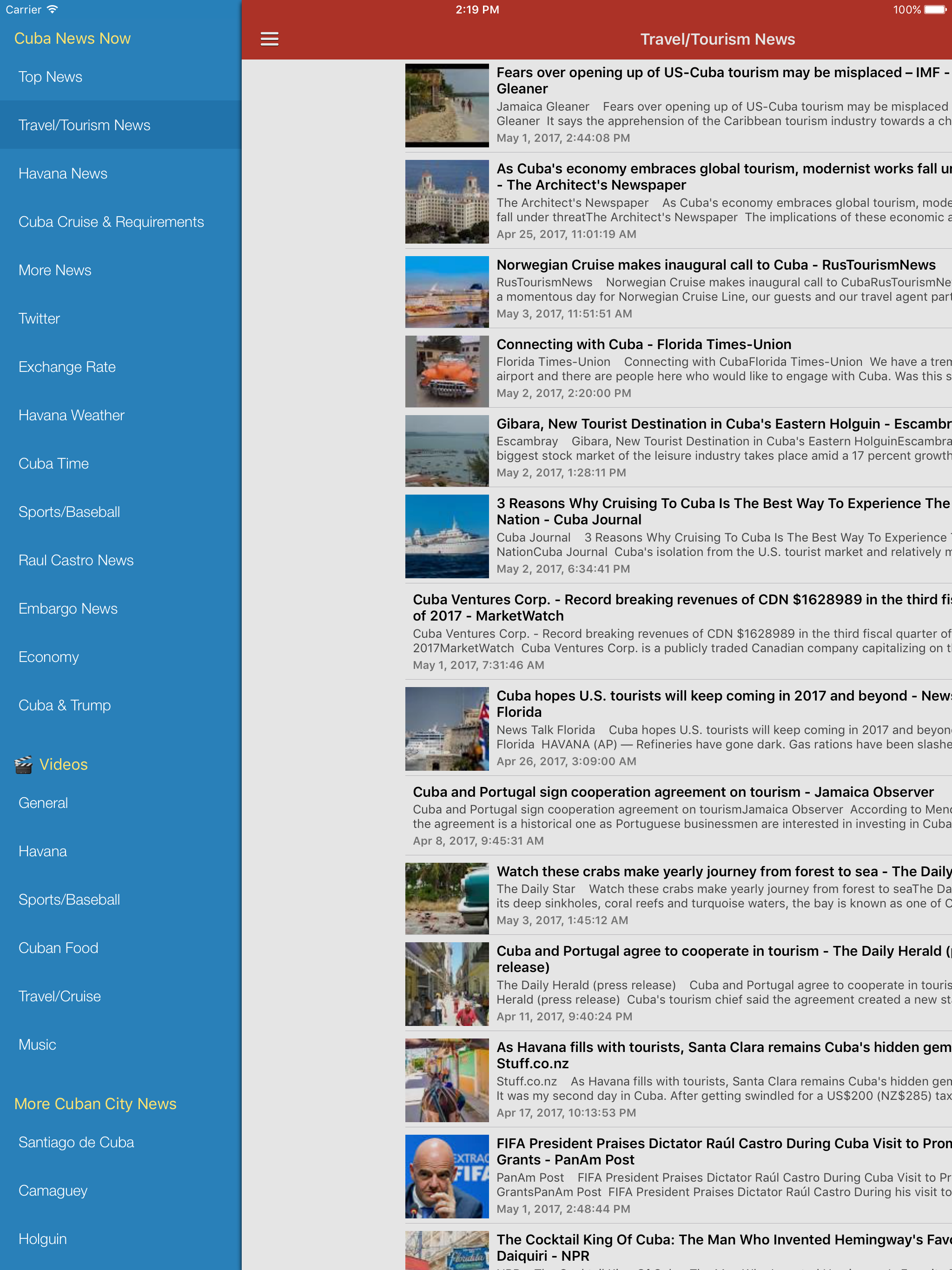 Cuba News & Travel Info Today in English