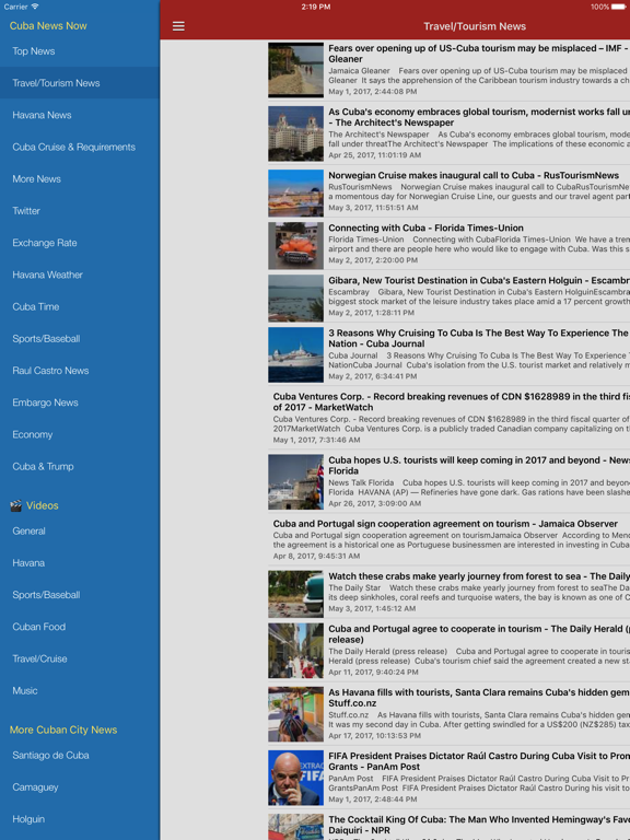 Screenshot #5 pour Cuba News & Travel Info Today in English