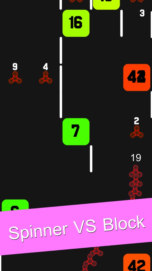 #2. Fidget spinner VS Blocks Number (iOS) 由: Akhanan Pongsawat
