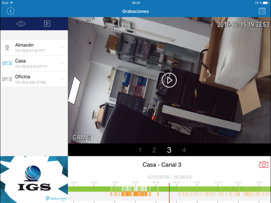 Screenshot #6 pour IGS Seguridad EasyView
