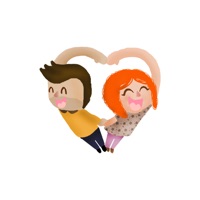 Love and Valentine stickers by meltem for iMessage app icon - Stickers app for iPhone