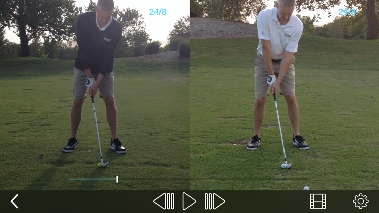 Tour Tempo Frame Counter - Record Golf Swing Video