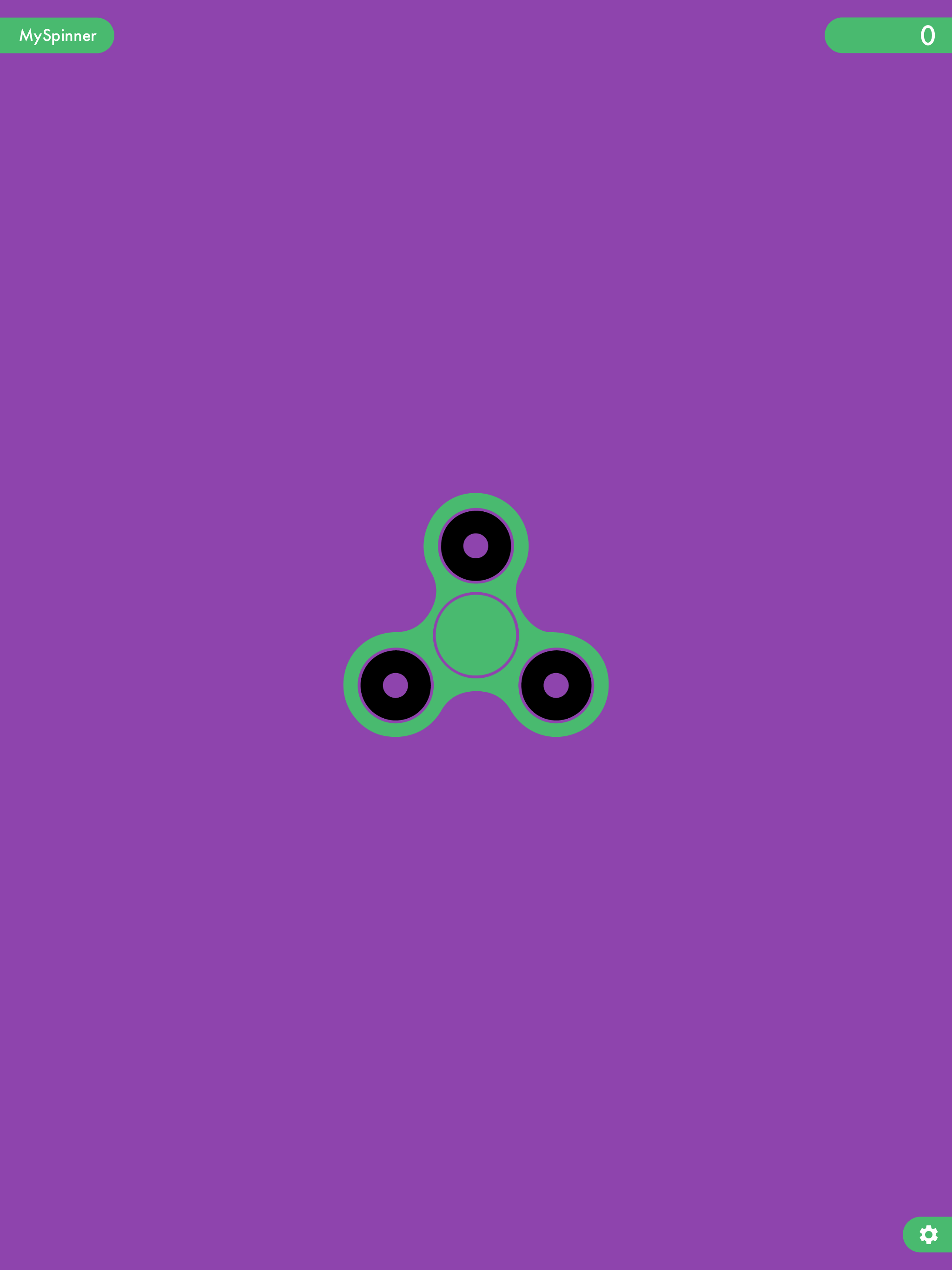 MySpinner - Controlled by phone's accelerometer screenshot 6