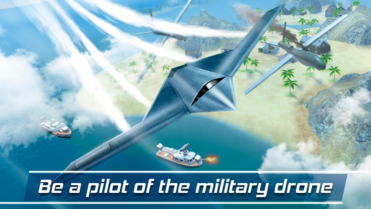 Shadow Quadcopter Drone Flight