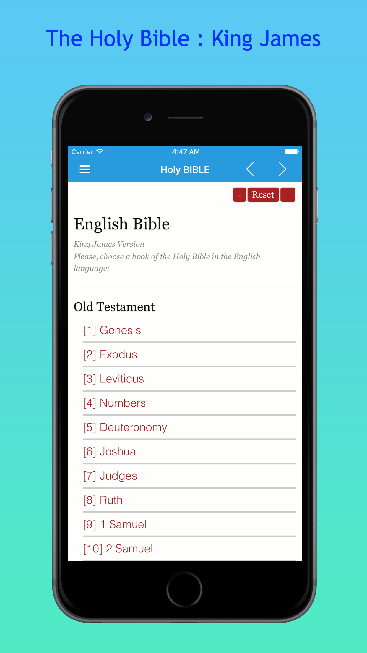 The Holy Bible : King James Version - Offline