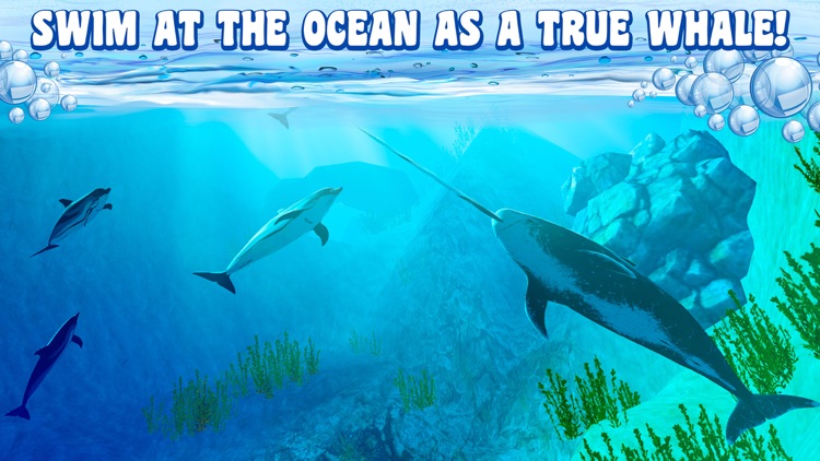 Narwhal Underwater Survival Simulator 3D screenshot-3