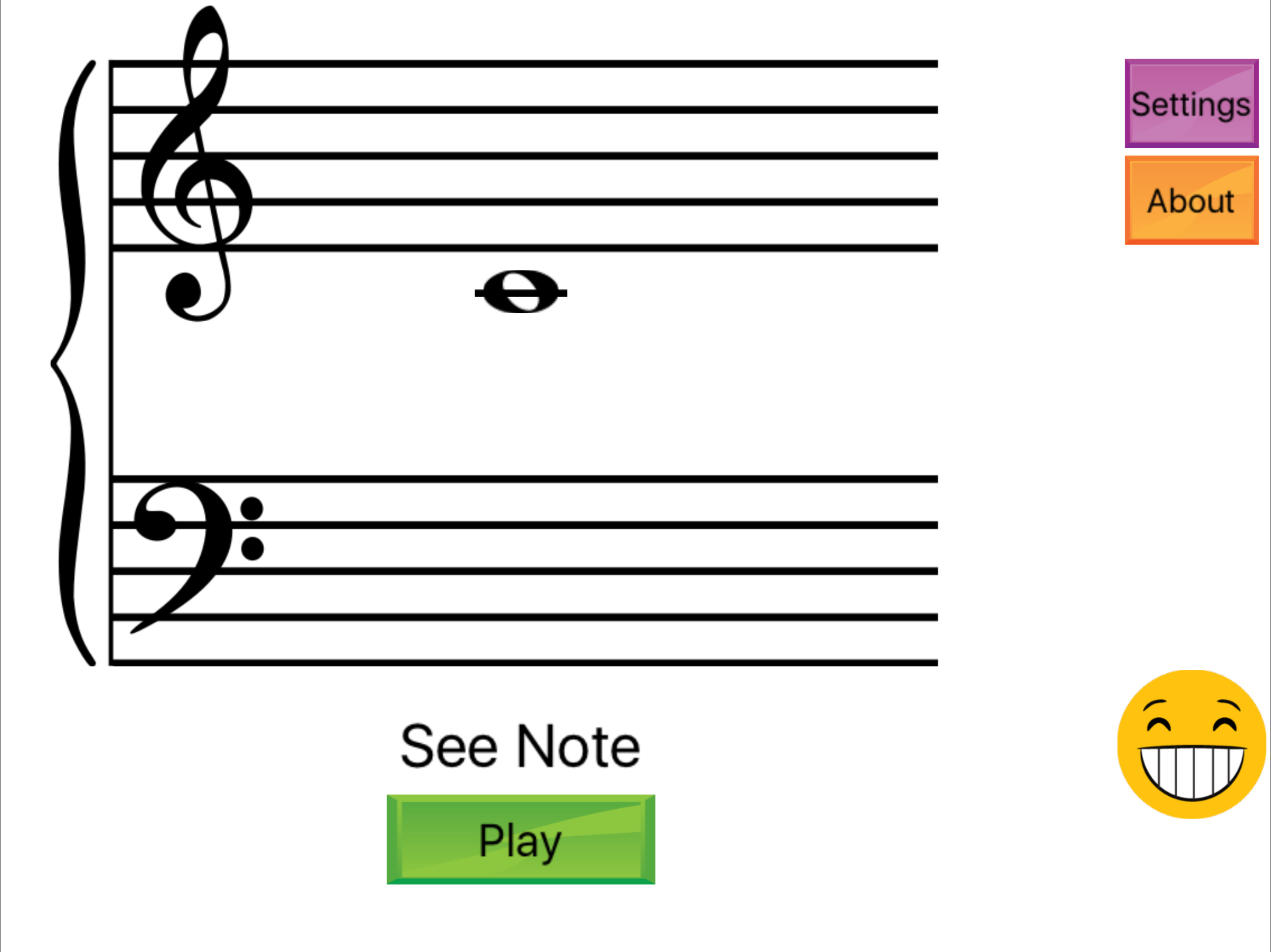 See Note - note identification practice