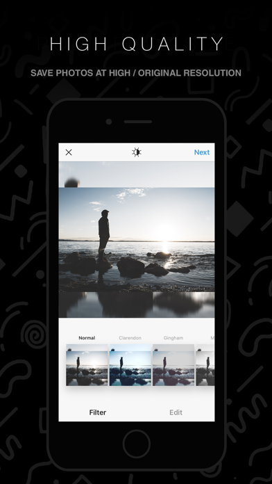 InstaFit - Post Photos To Instagram Without Cropping screenshot 5