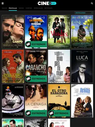 Captura de Pantalla 2 CINE AR PLAY iphone