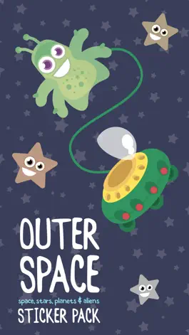 Game screenshot Outer Space Sticker Pack mod apk