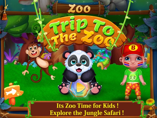 Screenshot #4 pour Kids Trip To The Zoo - Crazy Jungle Safari