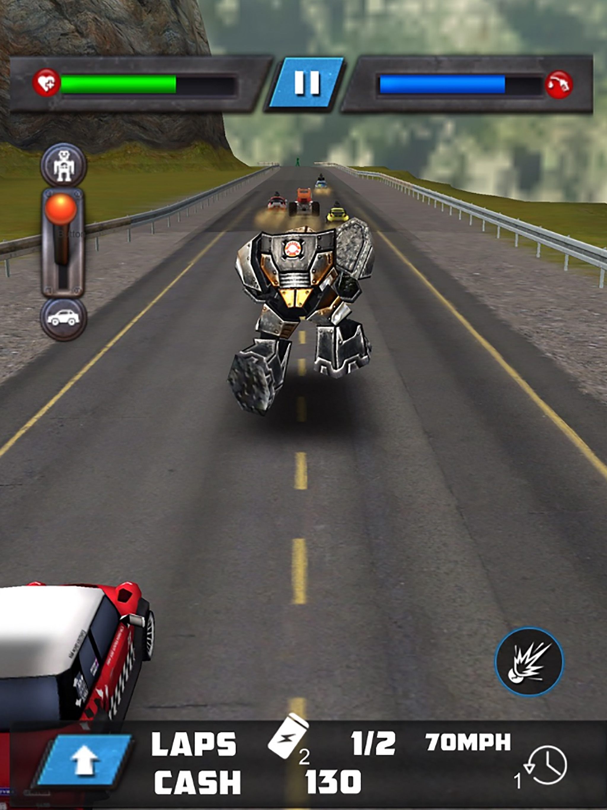 Car Robot Racing Wars screenshot 8