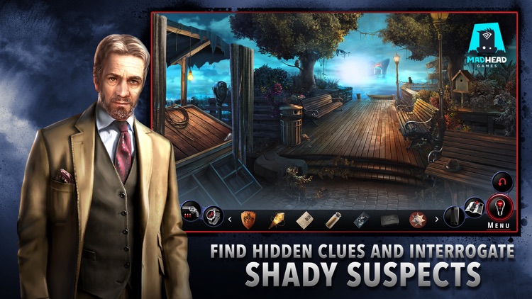 Adam Wolfe: Dark Detective Mystery Game screenshot-0
