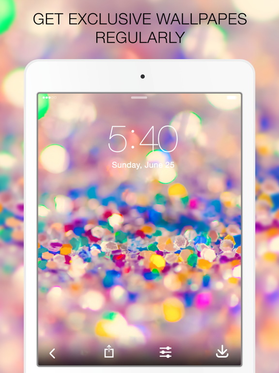 Screenshot #6 pour Glitter Wallpapers & Glitter Backgrounds