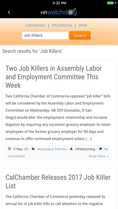 Screenshot #3 pour HRWatchdog