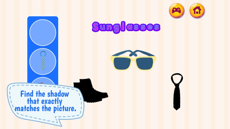 English Words Study Puzzle Game For Clothing