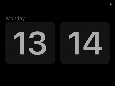 Flip Clock - minimalism digital alarm clock no adsのおすすめ画像5