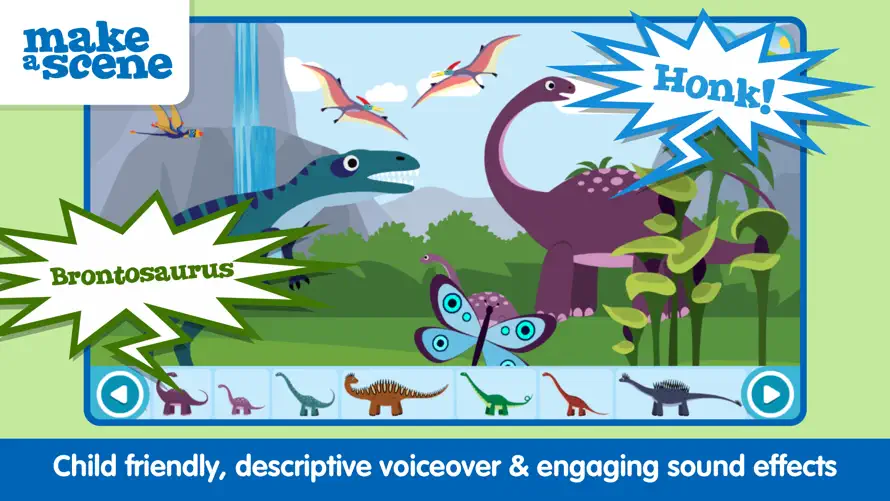 Make a Scene: Dinosaurs (Pocket) screenshot 1