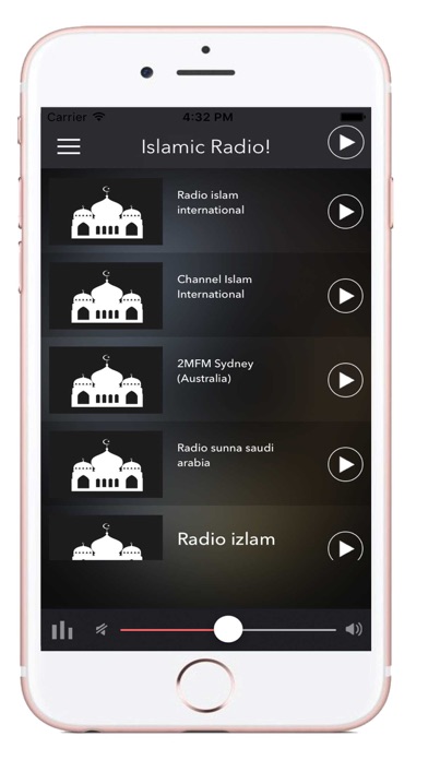 Screenshot #1 pour Islamic radio online live